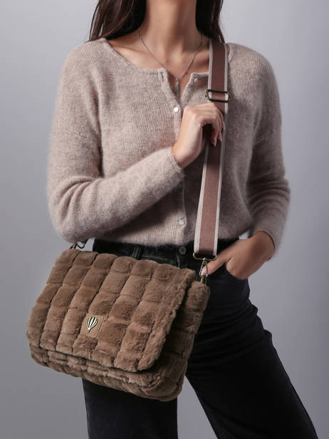 Crossbody Bag Quadri Le voyage en panier Brown quadri AHP270 other view 1