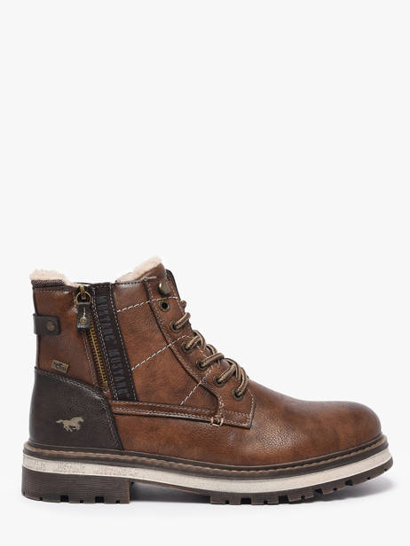 Bottines Mustang Marron men M0091002