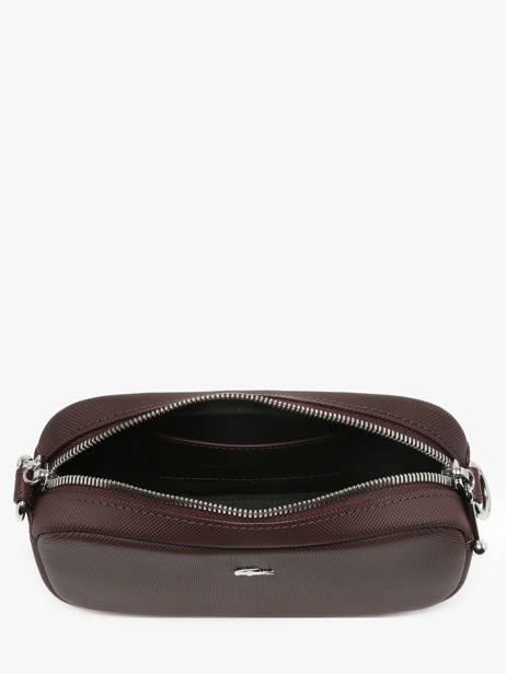 Sac Bandoulière Daily City Lacoste Rouge daily city NF4755DZ vue secondaire 2