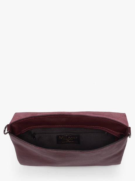 Sac Bandoulière Caviar Cuir Milano Rouge caviar CA21062 vue secondaire 2