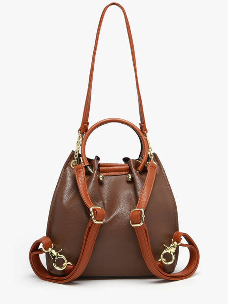 Sac à Dos Ted lapidus Marron gretel TLAU8932 vue secondaire 3