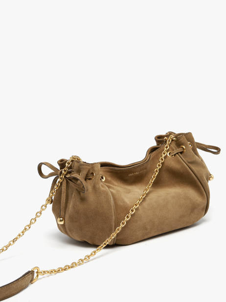 Sac Bandoulière Premium Cuir Gerard darel Marron premium DCS07400 vue secondaire 2