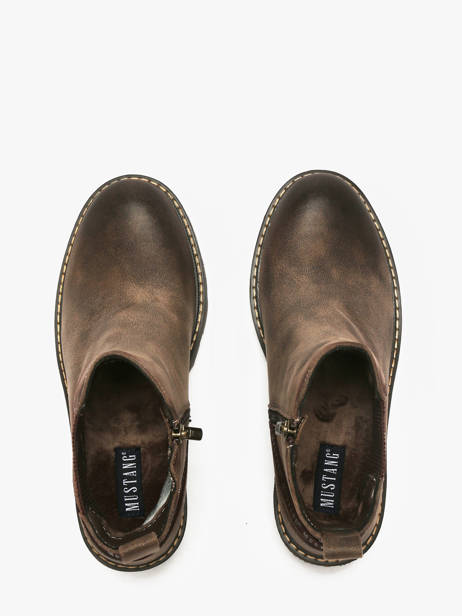 Bottines à Talon Mustang Beige women M0132001 vue secondaire 3