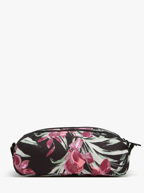 2-compartment Pouch Roxy Black back to school RJAA4392 other view 2