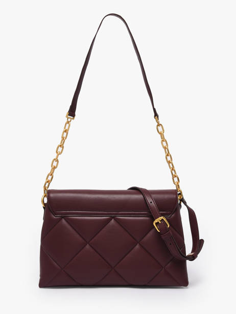 Sac Bandoulière June Matelassé Laurent david Rouge ld bags 885 vue secondaire 3