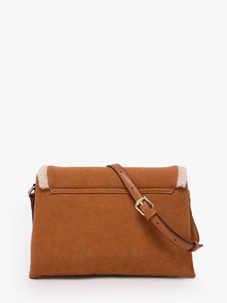 Sac Bandoulière Brit Laurent david Marron ld bags 885 vue secondaire 3