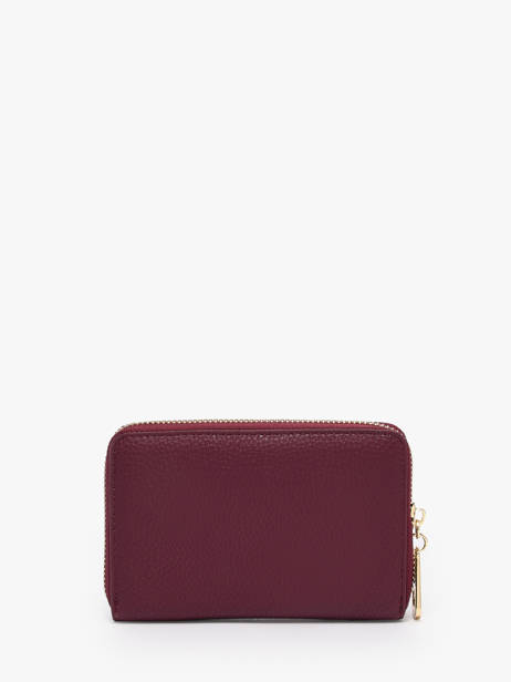 Portefeuille Laurent david Rouge ld wallets 1 vue secondaire 2