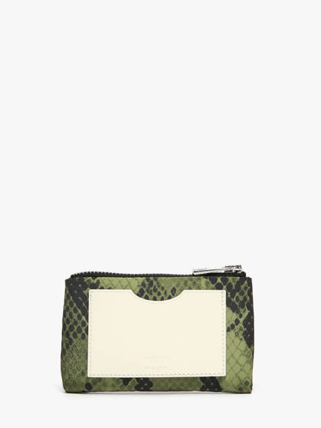 Porte-monnaie Wouf Vert cobra PW250019 vue secondaire 2