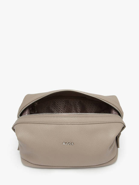 Trousse De Toilette Hugo boss Beige grained HTC518Z vue secondaire 2
