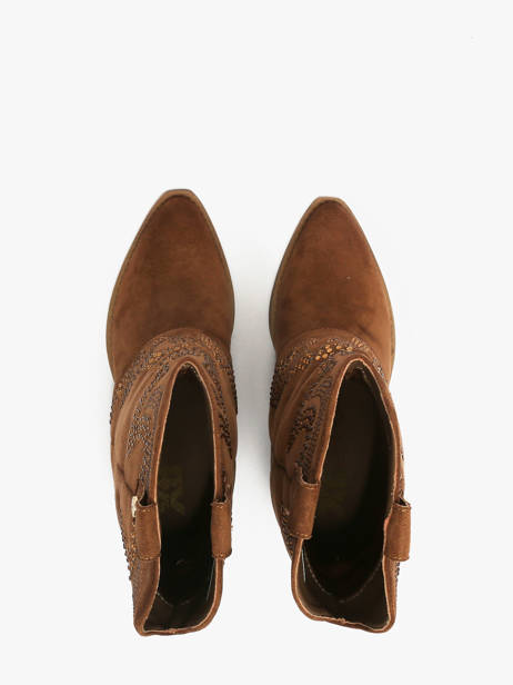 Santiags Xti Marron women 144467 vue secondaire 3