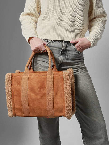 A4 Size Satchel Norilsk Miniprix Brown norilsk S025 other view 1