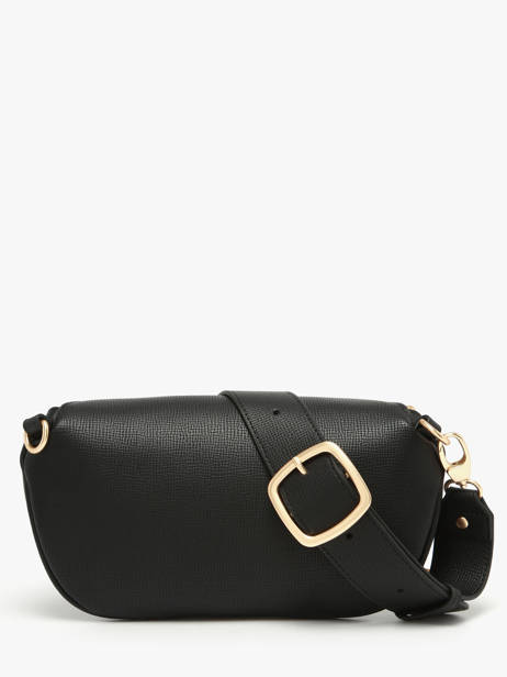 Sac Banane Torsade Cuir Etrier Noir torsade ETOS022M vue secondaire 3