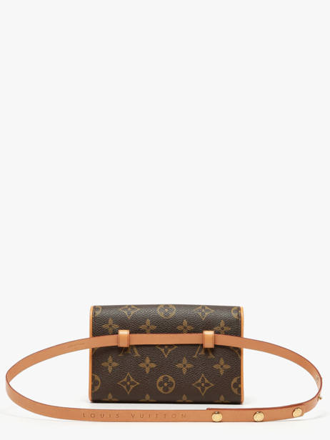 Preloved Louis Vuitton Waist Bag Florentine Monogram Brand connection Brown louis vuitton AAX5645 other view 5