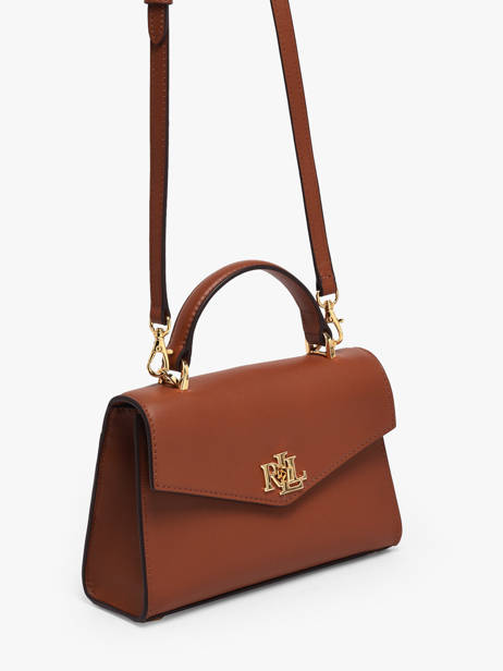 Handbag Farrah Leather Lauren ralph lauren Brown farrah 31968761 other view 1