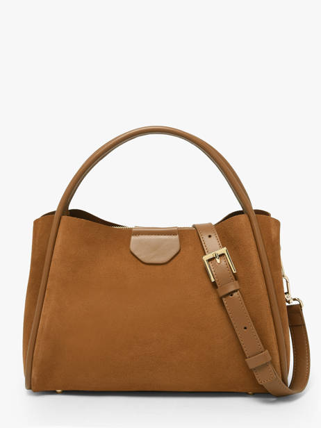 Sac Porté Main Suede Ida Cuir Lancaster Marron suede ida 101 vue secondaire 3
