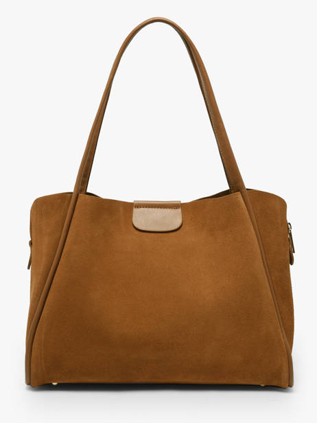 Shoulder Bag Suede Ida Leather Lancaster Brown suede ida 102 other view 3