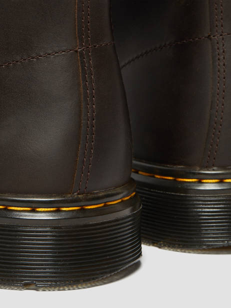 Bottines Thurston Chukka En Cuir Dr martens Noir unisex 27779201 vue secondaire 4