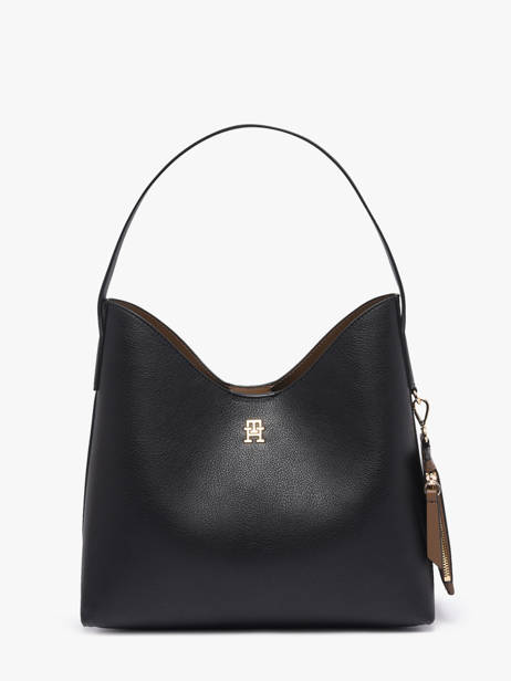 Sac Porté épaule Th Icon Tommy hilfiger Noir th icon AW18140