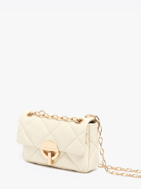 Sac Nano Moon En Cuir Vanessa bruno Beige moon 84V40326 vue secondaire 2