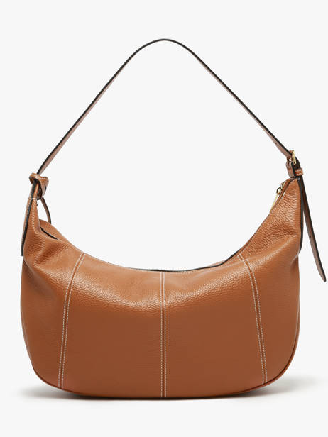 Sac Hobo Zippé L Victoire Cuir Lancel Marron victoire A13994 vue secondaire 3