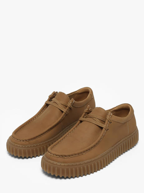 Chaussures Derbies En Cuir Clarks Marron men 26186161 vue secondaire 2