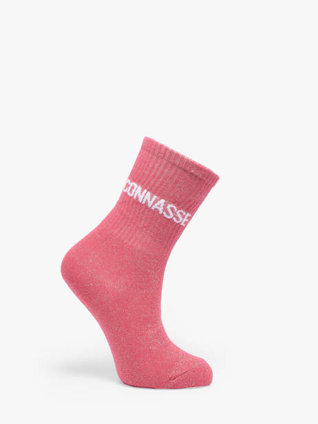 Chaussettes Miniprix Rose socks A07