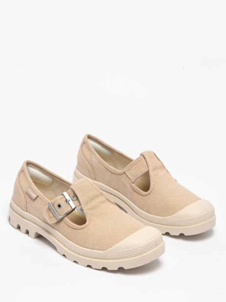 Chaussures Derbies Palladium Beige women 94475298 vue secondaire 1