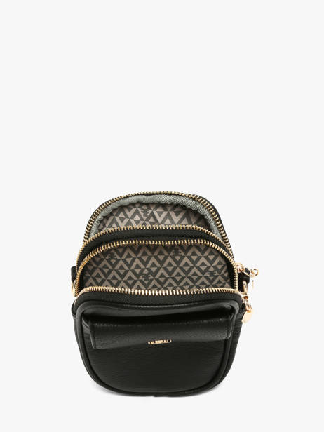 Sac Bandoulière Soft Lulu castagnette Noir soft YVILLE vue secondaire 2