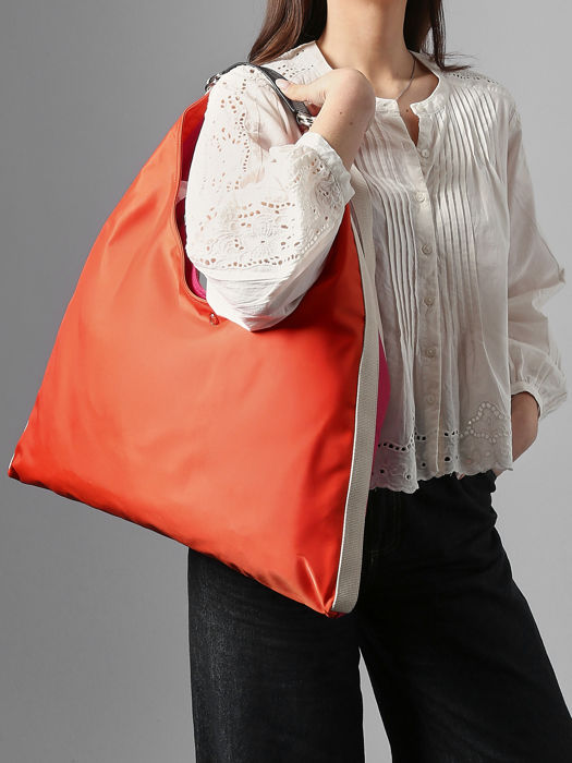 Longchamp Re-play nylon Besaces Orange
