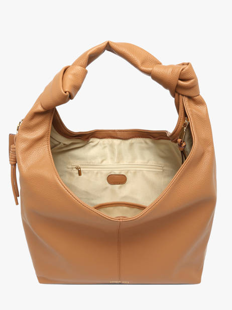 Sac Porté épaule Estée Laurent david Marron ld bags 81 vue secondaire 3