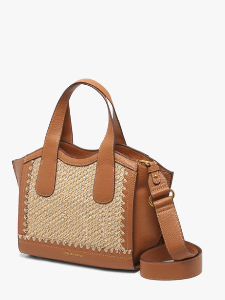 Sac Porté Main Rosalie Laurent david Marron ld bags 968 vue secondaire 2