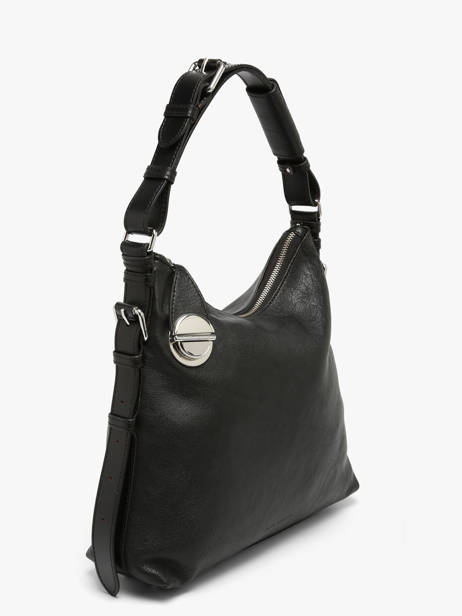 Sac Porté épaule Vintage Cuir Paul marius Noir vintage ELLIOTHB vue secondaire 2