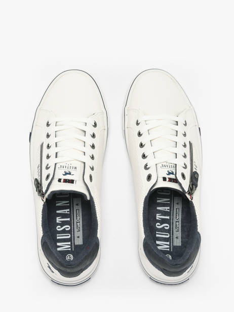 Sneakers Mustang Blanc men M0211004 vue secondaire 3
