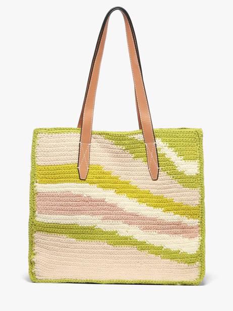 Sac Cabas Lancel Plage Crochet Lancel Vert summer capsule A14005 vue secondaire 4