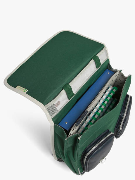 Cartable à Roulettes 2 Compartiments Vintage Urban Cameleon Vert vintage urban CR38 vue secondaire 2
