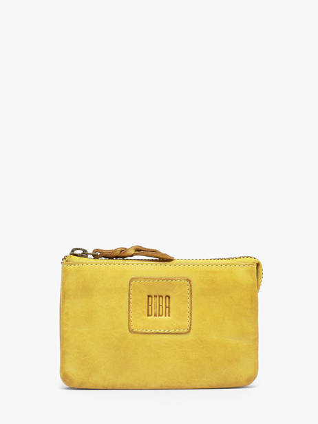 Porte-monnaie Heritage Cuir Biba Bleu heritage BT35