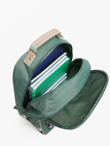 Sac à Dos 2 Compartiments Tann's Vert les fantaisies f 74191 vue secondaire 3