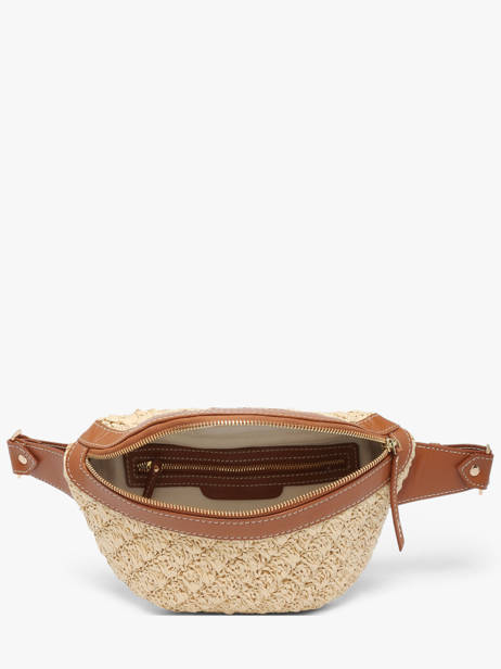 La Banane Raphia Et Cuir Paul marius Beige raphia BANANRAP vue secondaire 2