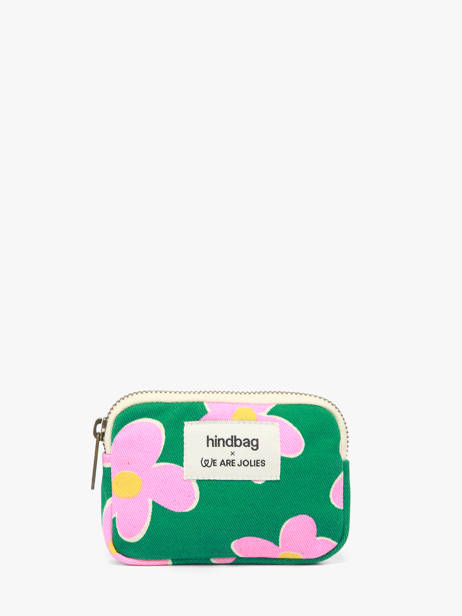 Porte-monnaie We Are Jolies Coton Hindbag Vert waj WJ