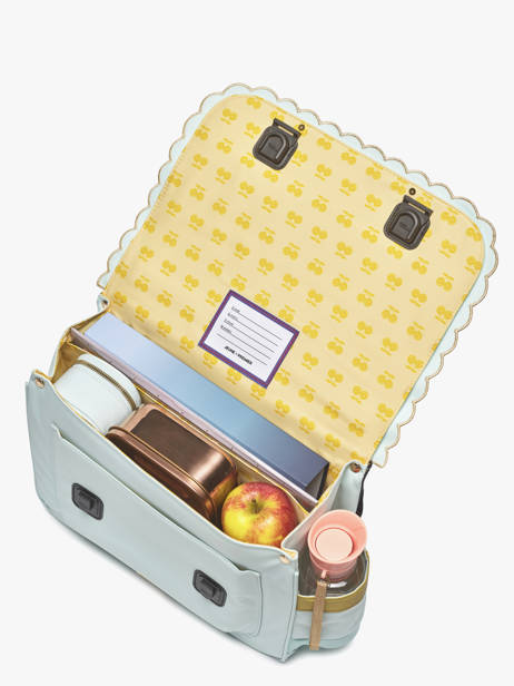 Cartable 2 Compartiments Jeune premier Bleu daydream girls G vue secondaire 3