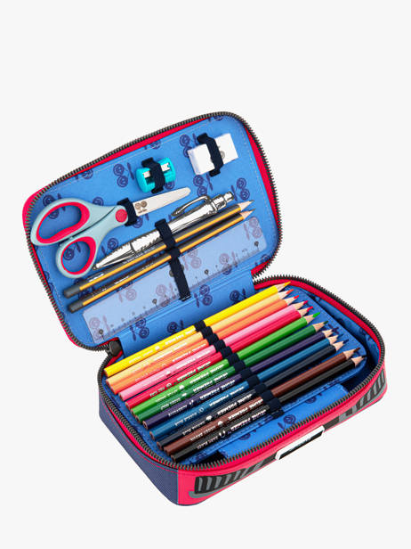 Trousse 1 Compartiment Jeune premier Bleu daydream boys B vue secondaire 2