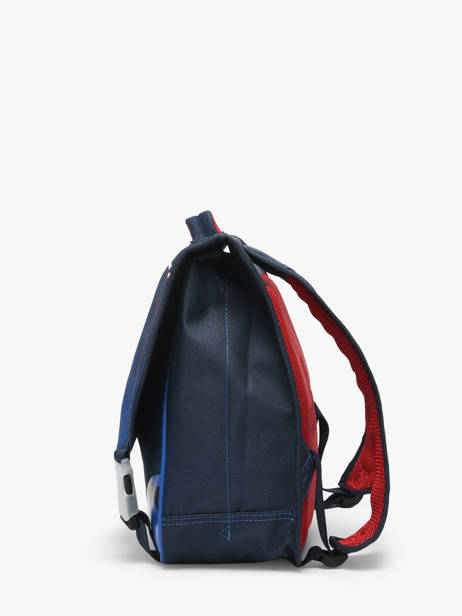 Cartable 2 Compartiments Paris st germain Bleu psg 26AP203L vue secondaire 2
