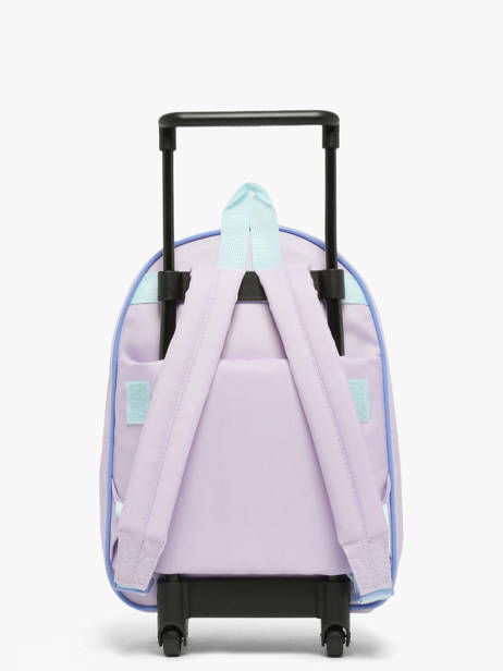 Sac A Dos à Roulettes 1 Compartiment Lilo & stitch Violet spring smiles 2105 vue secondaire 4
