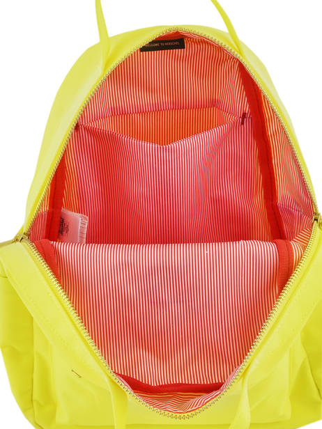 Sac Ã  Dos 1 Compartiment Herschel Jaune classics woman 10502 vue secondaire 4
