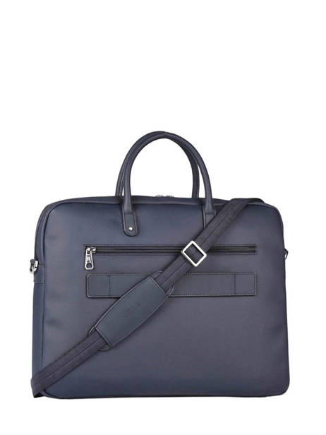 Porte Documents (main) 1 Compartiment + Pc 15'' Hexagona Bleu serena business 589049 vue secondaire 3