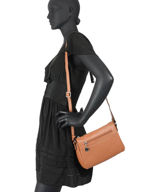 Crossbody Bag Confort Leather Hexagona Brown confort 466744 other view 1
