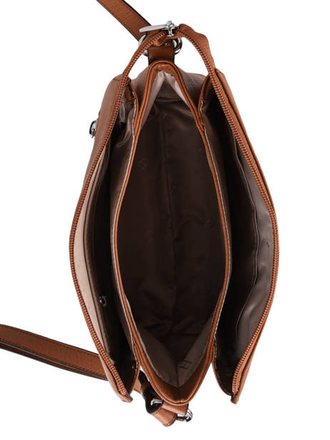 Crossbody Bag Confort Leather Hexagona Brown confort 466744 other view 3
