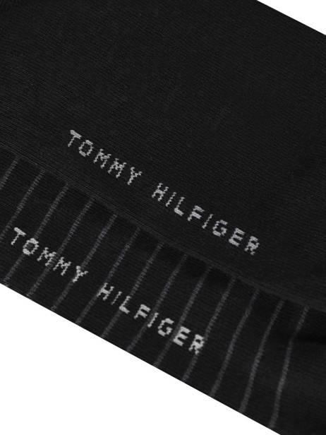 Chaussettes Tommy hilfiger Noir socks men 10001496 vue secondaire 2