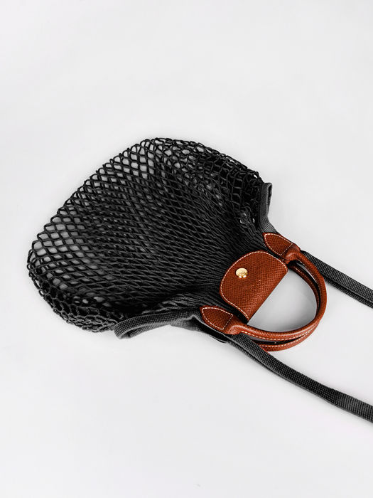 Longchamp Le pliage filet Besaces Noir