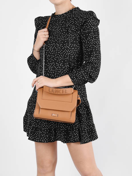 Top Handle M Ninon Leather Lancel Brown ninon A09222 other view 1
